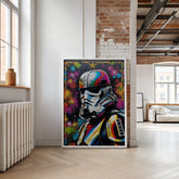 Stormtrooper | Urban Graffiti Pop Art Print - Print